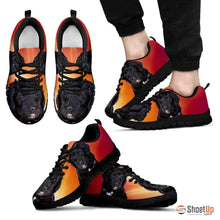 Load image into Gallery viewer, Barbet Dog (White/Black) Running Shoes For Men-Free Shipping