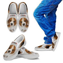 Load image into Gallery viewer, Beagle Eyes Print Slip Ons For Kids-Free Shipping