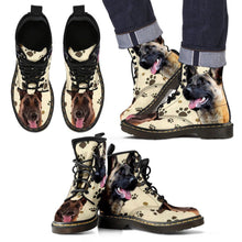 Load image into Gallery viewer, Belgian Malinois Print Boots For Men-Express Shipping