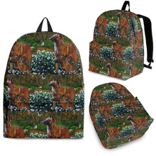 Load image into Gallery viewer, Belgian Malinois Dog Print Backpack-Express Shipping
