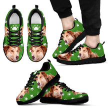 Load image into Gallery viewer, Aidi Dog Print (Black/White) Running Shoes For Men-Limited Edition-Express Shipping