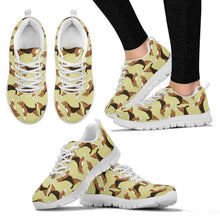Load image into Gallery viewer, Beagle Pattern Print Sneakers For Women- Express Shipping