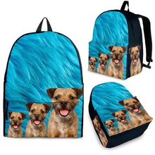 Load image into Gallery viewer, Border Terrier Print Backpack- Express Shipping
