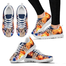 Load image into Gallery viewer, &#39;Hero&#39; Border Terrier Dog Print Running Shoes For Women-Free Shipping