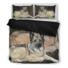 Load image into Gallery viewer, Amazing Norwegian Elkhound Print Bedding Set-Free Shipping