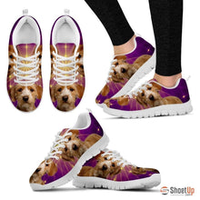 Load image into Gallery viewer, Basset Fauve de Bretagne Dog (White/Black) Running Shoes For Women-Free Shipping