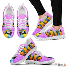 Load image into Gallery viewer, Blue And Yellow Macaw Parrot Running Shoes For Women-Free Shipping