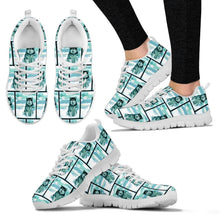 Load image into Gallery viewer, Alaskan Malamute Pattern Print Sneakers For Women- Express Shipping