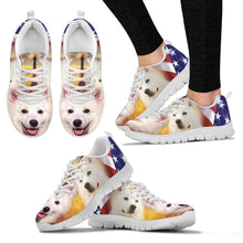 Load image into Gallery viewer, American Eskimo Print Running Shoes For Women- Free Shipping