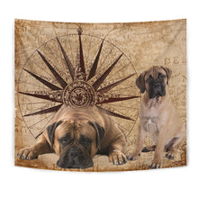 Load image into Gallery viewer, Amazing Bullmastiff Dog Print Tapestry-Free Shipping