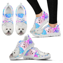 Load image into Gallery viewer, Bichon Frise Print Sneakers For Women- Free Shipping