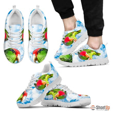 Load image into Gallery viewer, Amazon Red Headed Parrot Print Running Shoes For Men-Free Shipping Limited Edition