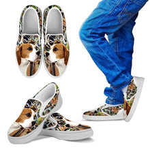 Load image into Gallery viewer, Amazing Beagle Dog Print Slip Ons For Kids-Express Shipping