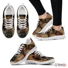 Load image into Gallery viewer, Amazing German Shepherd Print (Black/White) Running Shoes For Women-Free Shipping