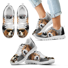 Load image into Gallery viewer, Beagle With Glasses Print Running For Kids- Free Shipping