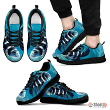 Load image into Gallery viewer, African Cichlid Fish (White/Black) Running Shoe For Men-Free Shipping Limited Edition