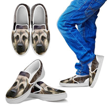 Load image into Gallery viewer, Anatolian Shepherd Print Slip Ons For Kids- Express Shipping