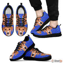 Load image into Gallery viewer, Azawakh Dog (White/Black) Running Shoes For Men-Free Shipping