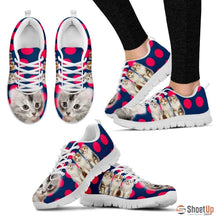 Load image into Gallery viewer, Beautiful American Curl Cat Print Sneakers For Women- Free Shipping