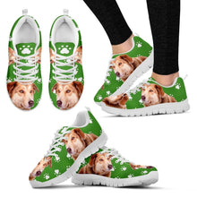 Load image into Gallery viewer, Aidi Dog Print (Black/White) Running Shoes For Women-Express Shipping
