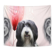 Load image into Gallery viewer, Bearded Collie Print Tapestry-Free Shipping