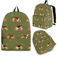 Load image into Gallery viewer, Beagle Dog Print Backpack-Express Shipping