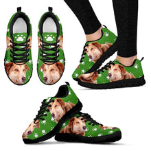 Load image into Gallery viewer, Aidi Dog Print (Black/White) Running Shoes For Women-Express Shipping