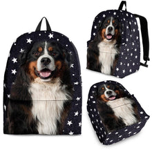 Load image into Gallery viewer, Bernese Mountain Dog Print Backpack-Express Shipping