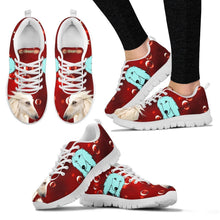Load image into Gallery viewer, Afghan Hound On Red-Women's Running Shoes-Free Shipping
