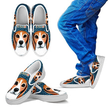 Load image into Gallery viewer, Amazing Beagle Print-Kid's Slip Ons-Free Shipping