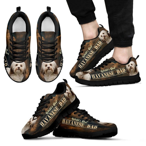 'World's Best Havanese Dad' Running Shoes-Father's Day Special