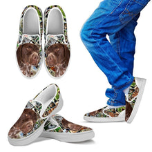 Load image into Gallery viewer, Amazing German Shorthaired Pointer Dog Print Slip Ons For Kids-Express Shipping
