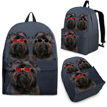 Load image into Gallery viewer, Affenpinscher Dog Print Backpack-Express Shipping