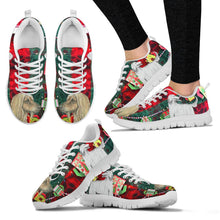 Load image into Gallery viewer, Afghan Hound Christmas Running Shoes For Women- Free Shipping