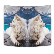 Load image into Gallery viewer, Amazing Samoyed Dog Print Tapestry-Free Shipping