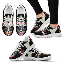 Load image into Gallery viewer, Bernese Mountain Dog Christmas Running Shoes For Women- Free Shipping