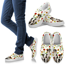 Load image into Gallery viewer, Australian Shepherd Dog Print Slip Ons For Women-Express Shipping