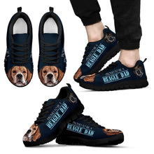 Load image into Gallery viewer, &#39;Proud To Be A Beagle Dad&#39; Sneakers For Men- Father&#39;s Day Special