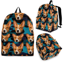 Load image into Gallery viewer, Basenji Dog Print Backpack-Express Shipping
