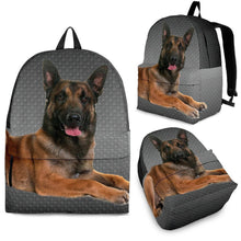 Load image into Gallery viewer, Belgian Malinois Dog Print Backpack-Express Shipping