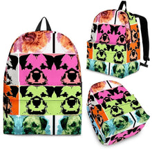 Load image into Gallery viewer, Border Terrier Print Backpack- Express Shipping