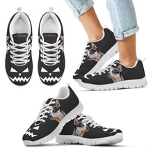 Load image into Gallery viewer, Australian Cattle Dog Halloween Print Running Shoes For Kids/Women-Free Shipping