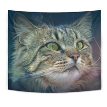 Load image into Gallery viewer, Amazing Norwegian Forest Cat Print Tapestry-Free Shipping
