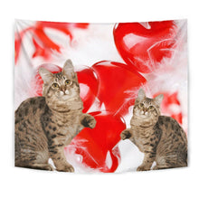 Load image into Gallery viewer, American Bobtail Cat Print Tapestry-Free Shipping