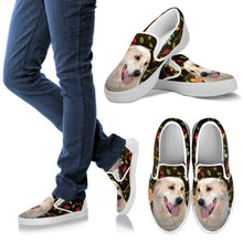 Load image into Gallery viewer, Aidi(Atlas Mountain) Dog Print Slip Ons For Women-Express Shipping