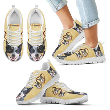 Load image into Gallery viewer, Australian Cattle Dog With Heart Print Running Shoes For Kids-Free Shipping