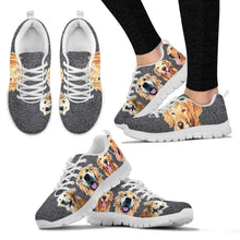 Load image into Gallery viewer, Amazing Golden Retriever Art Print Running Shoes For Women-Free Shipping-For 24 Hours Only