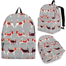 Load image into Gallery viewer, Beagle Dog Print Backpack-Express Shipping
