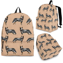 Load image into Gallery viewer, Australian Cattle Dog Print Backpack-Express Shipping