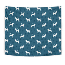 Load image into Gallery viewer, Bloodhound Dog Paws Pattern Print Tapestry-Free Shipping
